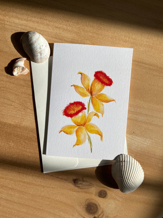 Daffodil Notecard