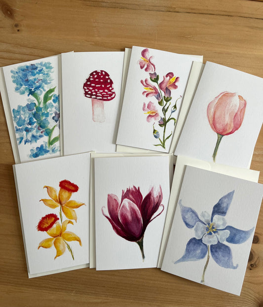Flower Card Set